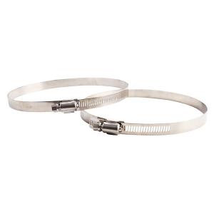 China Transitional Stainless Steel Throat Hoop Water Exhaust Duct Fastening Pipe Duct Clamp factory