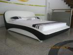 bedroom furniture modern leather bed M16