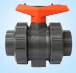 GF 375 Ball Valve PVC-U/EPDM ASTM D20 D32 Certified – Corrosion-Resistant