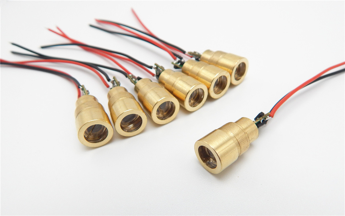 laser module 405nm~808nm laser diode module ,red light,Laser module with PCB and wire,Dot light