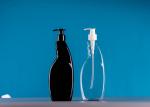 100g 200g 400g Plastic Lotion Bottles Flat Shampoo Bottle With Cap