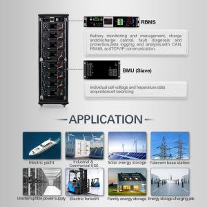 GCE high voltage BMS(HV BMS) 2U 50A 120V-500V BMS With Parallel Functiofor