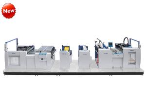 China High Speed Thermal Film Laminating Machine With Embossing And Repressing Device factory
