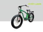 9 Speed Electric Beach Cruiser Bikes With Rear Carrier Lights MTB Suspension