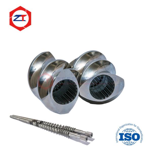 Screw And Barrel For Floating Fish Feed Pellet Mill Twin Screw Extruder For Fish
