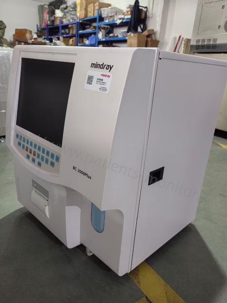 Mindray BC-3000 Plus Auto Hematology Analyzer Cleaner Reagents Cell Counter CBC