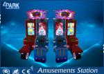Attractive Cartoon Design Racing Game Machine With Metal firm structure
