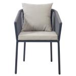 29.92" Armrest Height Residential Rope Leisure Chairs Outdoor