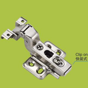 China good Nickel fininsh hardware cabinet hinge for Aluminum frame, insert type factory