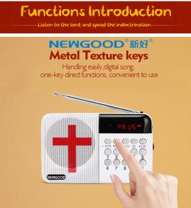 China Orthodox Church usb portable music player factory