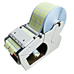 China Transparent Automatic Sticker Dispenser 50mm Label Dispenser Machine factory