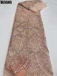 2023 new and high quality Australian beaded lace wedding dress with shiny beaded
