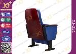 Vintage Two Movie Theater Theatre Auditorium Seating Chairs Solidwood Church