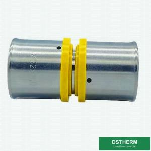 China Pex Aluminum Pex Pipe Gas Brass Fittings Equal Threaded Elbow Press Fittings factory