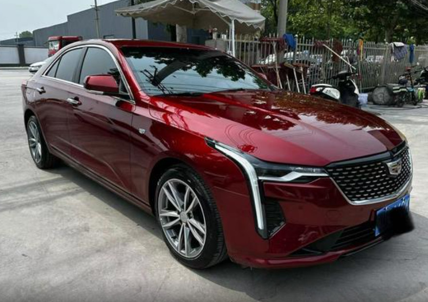Used 2021 CADILLAC Of Ct4 Sedan Gas Petrol 2.0T 237PS L4 174kW/350Nm R18 Luxury Model LHD Used Car For Sale