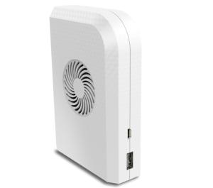 China 6000mAh Cooling Summer Rechargeable Battery Powered Fan factory
