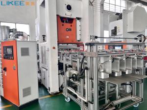 China 4 Cavities Mechanical Silver Foil Container Press Making Machine 80ton factory