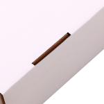 Corrugated color printing fruit packing paper box with divider