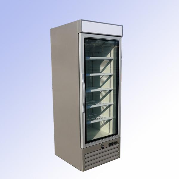 Single Swing Glass Door Merchandiser Freezer 400L Digital Thermostat High