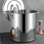 201 Stainless Steel Commercial Bucket Heavy Duty Cooking Pot