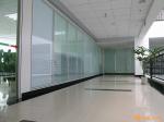 Acoustic Insulation Office Glass Partition Systems , Glass Bathroom Partition
