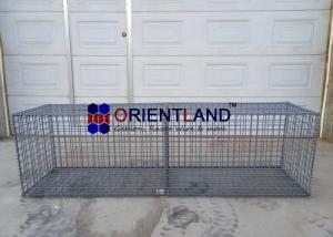 China 5mm Landscape Square Hole Galfan Gabion Baskets factory