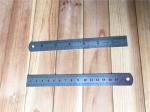 High quality custom measuring metal stainless steel ruler custom logo engraved