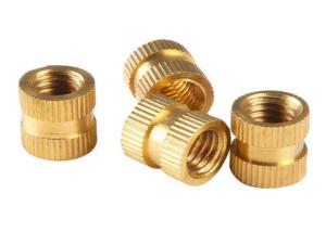 China M3 M4 12.9 Carbon Steel Yellow White Zinc Plated Zn Insert Nut With Shoulder DIN16903 on sale
