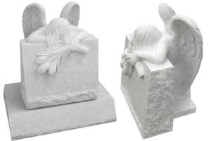 China American Style angel headstone with wing factory