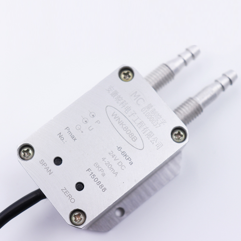 10.5V 45VDC Diff Pressure Transmitter , OEM Wind Pressure Measuring Instrument