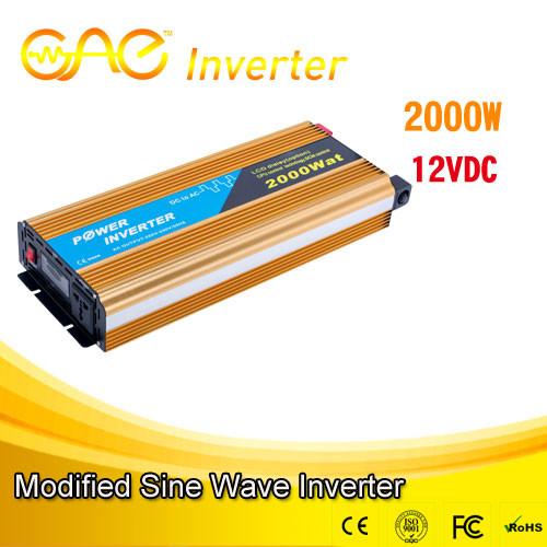 CI-2000 Hot selling 2000W modified sine wave 12v to 220v 50Hz/60Hz china made
