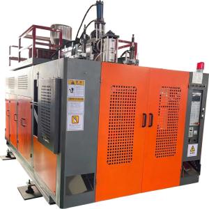 China 2L 2Cavity PE PP Bottles Extrusion Blowing Machine for High Pressure Valve SMC Made factory
