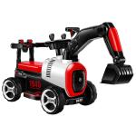 Plastic Kids Electric Toys Slide Excavator Ride On Mini Construction Truck for