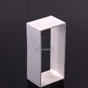 China Square Tube Big Size Mill Finish Aluminum Customized Length Extrusion Profile factory