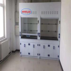 China High-Performance Chemical Fume Hood Lab PP Fume Hood 400m3/h Airflow factory