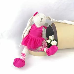 China Eco Friendly PP Cotton Stuffed Animal Toys Plush Loveable Easter Bunny Baby Gifts factory