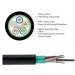 48 Cores Outdoor Armored Fiber Optic Cable GYTS GYTZS single mode optical fiber