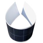 100W Flexible Monocrystalline Silicon Solar Panels For Camping Motorhome Car