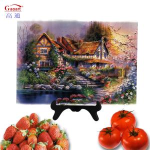 China Tempered Glass Kitchen Tools Shape Chopping Cut Bread Square Cutting Board For Kitchen factory