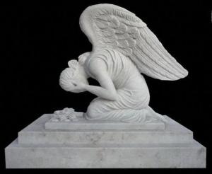 China American Style angel monument with wing factory