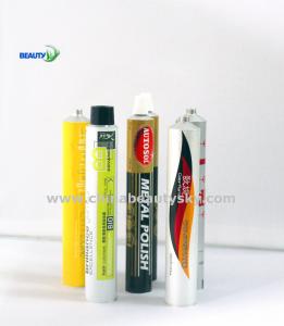 China Cosmetic Packaging Aluminum Tube Containers Made Of Pure Aluminum For Hair Colorant factory