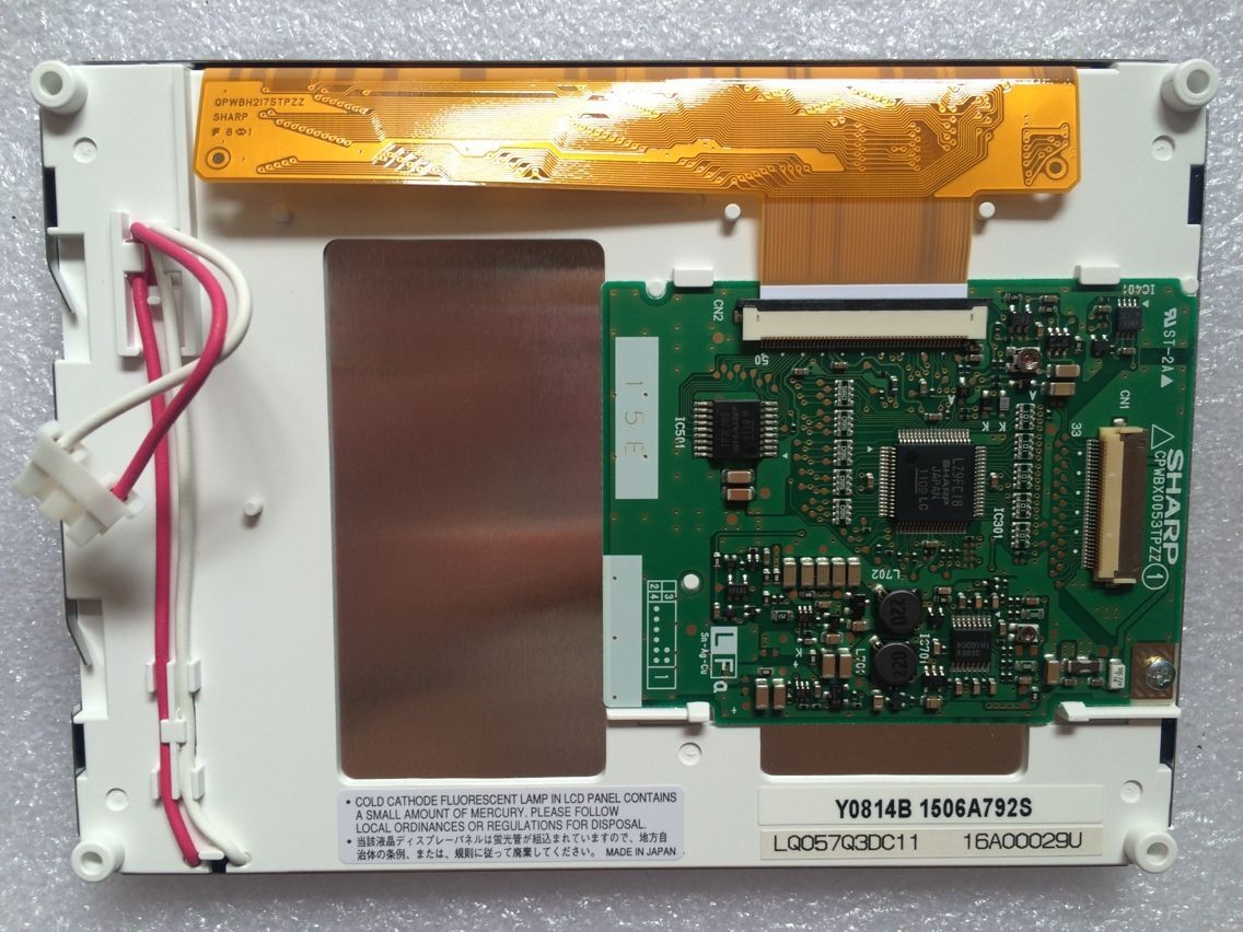 LQ057Q3DC11 Sharp 5.7" LCM 320×240RGB INDUSTRIAL LCD DISPLAY