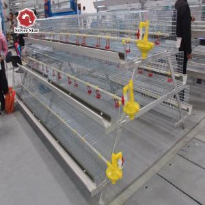 China Pullet Chick Breeder Broiler Chicken Cage A Type Layer Egg Hens Galvanized Steel Mesh factory