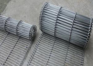 China 1.8 Mm Thickness Flat Wire Mesh Belt SUS 304 With High Temperature Resistance factory