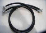 Rubber Washing Machine Hose Assembly , ID 3/8 & ID 1/2" Water Inlet Hose