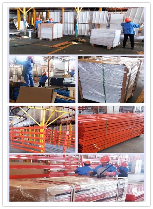 Warehouse Storage Gravity Pallet Racking Corrosion Protection For Chemical Industry