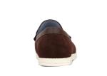 Durable Men's Casual Shoes Tassels Flat Loafer Mens Brown Leather Driving Shoes