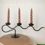 Decorative Candle Holders Metal Candlestick Holder Vintage Hysteria Wrought Iron