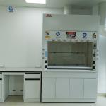 High Performance Exhaust Fume Hood Chamber Alkali Resistant ISO Certified