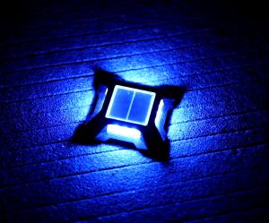 China Solar LED Driveway Dock Lights Outdoor Warning Step Lights For Sidewalk Garden Pathway Yard factory